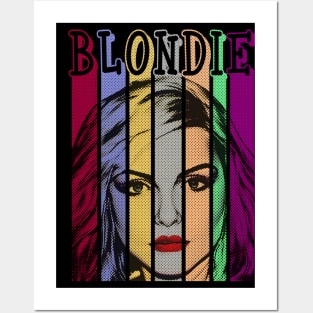 Blondie Retro Style - Pop Art Posters and Art